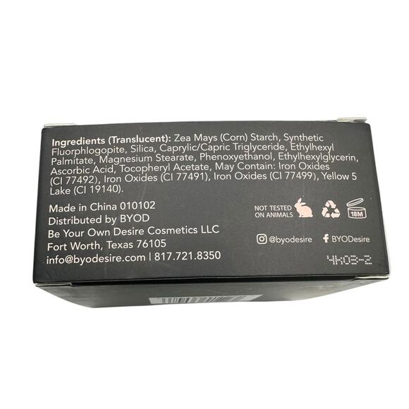 Be Your Own Desire Matte Magic Loose Powder Translucent NEW 0.35 OZ - Picture 4 of 5